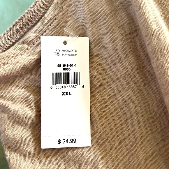 NWT Old Navy Tank Top with Lace Neckline - Picture 5 of 5